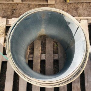 Rollo de bobina galvanizada 39 m