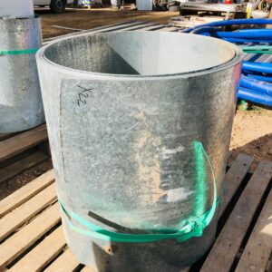Rollo de bobina galvanizada 34 m