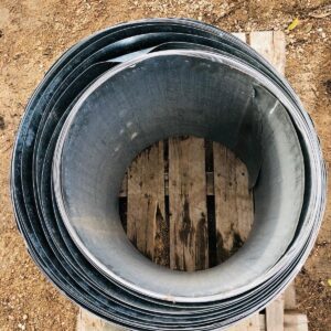 Rollo de bobina galvanizada 34 m