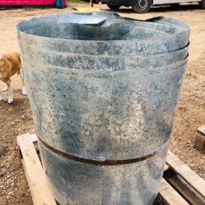Rollo de bobina galvanizada 36 m