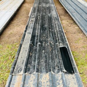 Lote x6 chapas trapecio: 5,64 x 1,03 m – 5,40 x 1,03 m