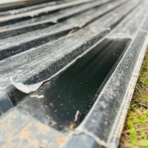 Lote x6 chapas trapecio: 5,64 x 1,03 m – 5,40 x 1,03 m