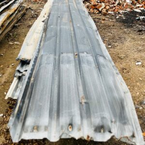 Lote x18 chapas trapecio 6,53 x 1,05 m (Quemadas)