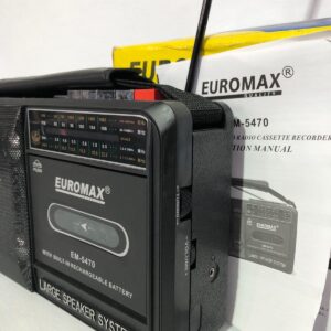 Radio casett con linterna