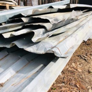 Lote x12 chapas trapecio usadas: 3,20 x1,10 m