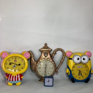 Lote x6 relojes de pared animados