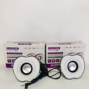 Lote x2 set de parlantes para pc