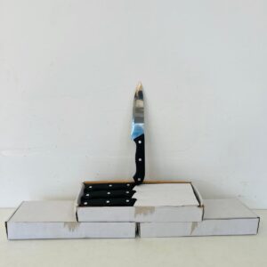 Lote x36 cuchillos con mango negro 6’’