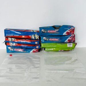 Lote x8 set de bolsas ZIPPER, para alimentos