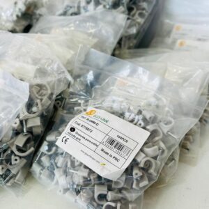 Lote x40 paquetes de clavos sujeta cables (grapas)