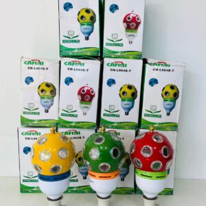 Lote x10 lamparas giratorias con luces
