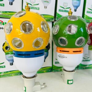 Lote x10 lamparas giratorias con luces