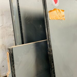 Lote x6 divisiones en madera, color gris 1,50 x 1,30 m