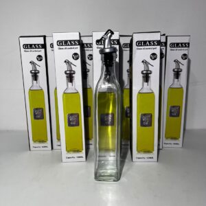 Lote x10 vinagreras de vidrio