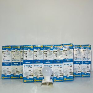 Lote x30 lámparas led Vivion 9w, luz cálida