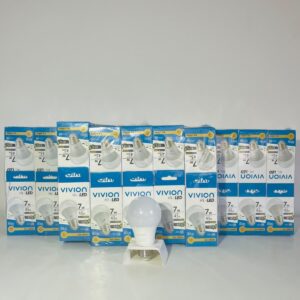 Lote x30 lámparas led Vivion 7w, luz cálida