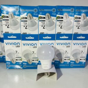Lote x30 lámparas led Vivion 7w, luz fría