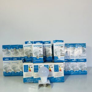 Lote x33 lámparas led Vivion 7w, luz fría