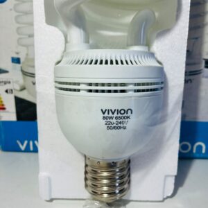 Lote x2 lámparas bajo consumo VIVIAN 80w, luz fría