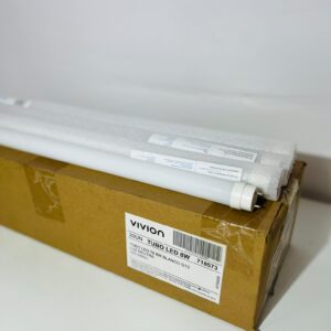 Lote x24 tubo led 8w luz neutra, blanco