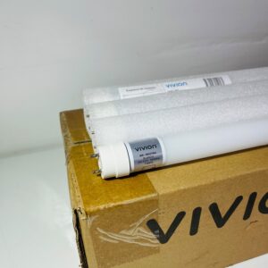 Lote x24 tubo led 8w luz neutra, blanco