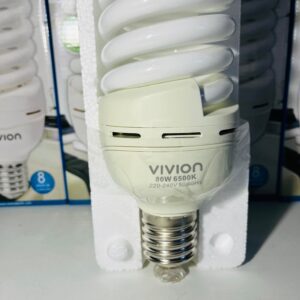 Lote x4 lámparas bajo consumo 80w. Vivion, luz fría