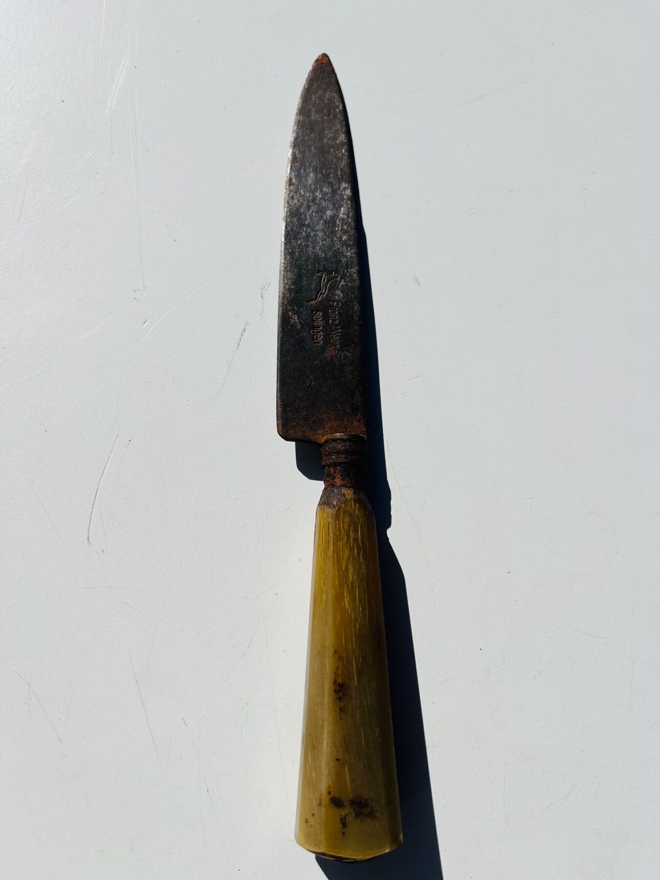 Cuchillo Franz Wenz Solingen