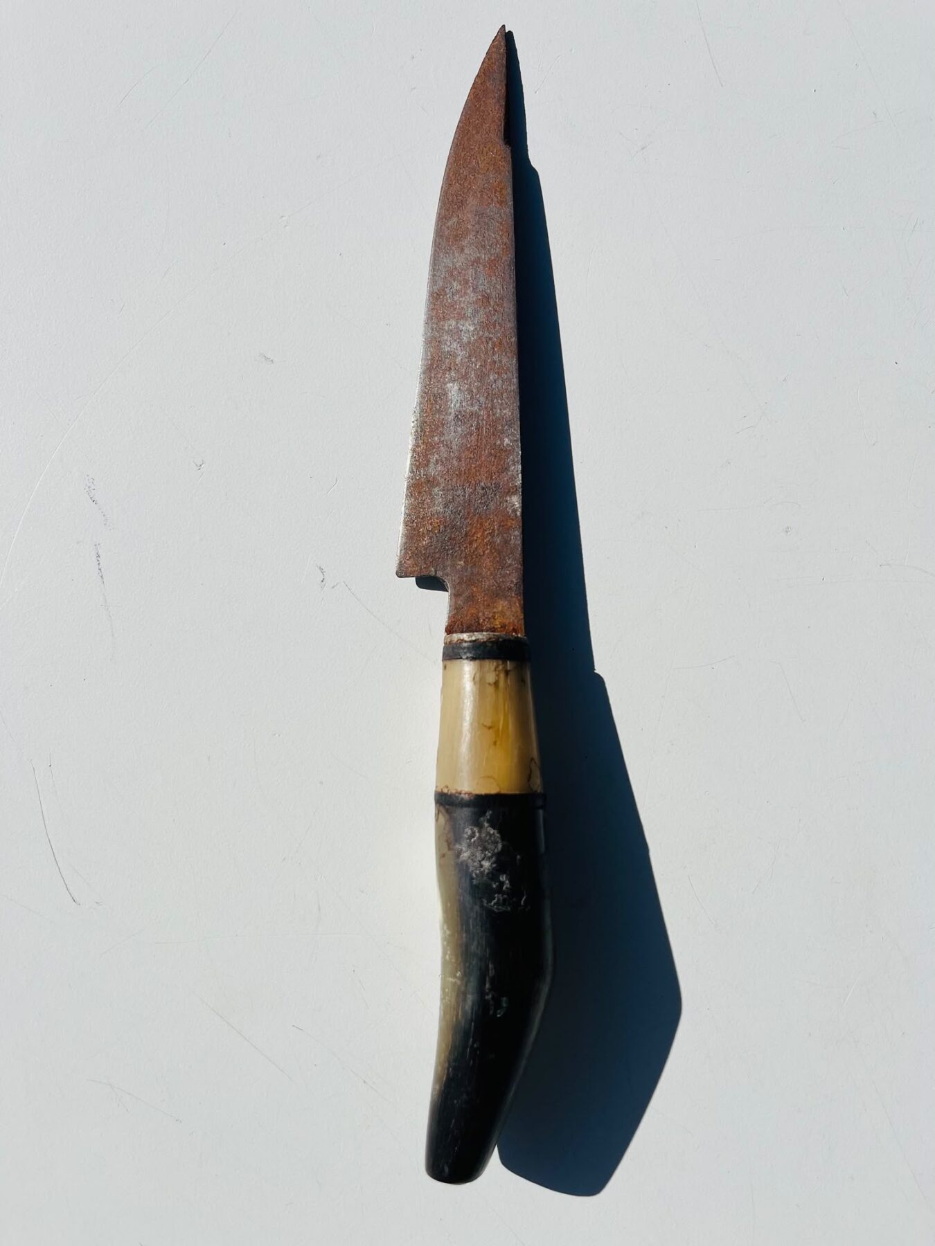 Cuchillo Franz Wenz Solingen, mango negro