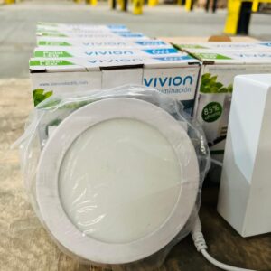 Lote x10 paneles led sobreponer 6W