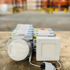 Lote x10 paneles led sobreponer 6W