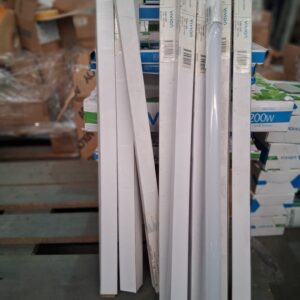 Lote x9 tubos led luz neutra blancos 58 cm 10 W VIVION