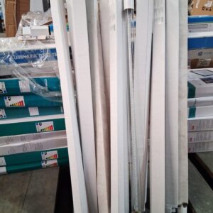 Lote x12 tubos led luz neutra transparentes 9 W