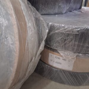Lote x10 rollos de lijas esmeril NORTON (50x45 mm)