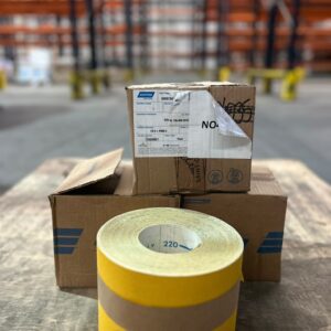 Lote x2 rollos de lijas C220 (15 cm x 45m)