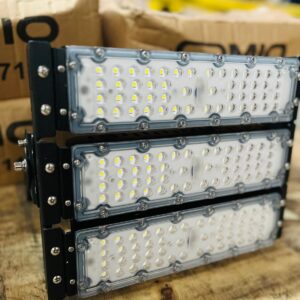 Lote x4 proyector led deportivofocos de exterior