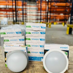 Lote x14 apliques led exterior 8W - 15W VIVION
