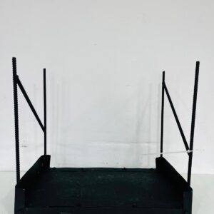 Porta pellet de interior en hierro: 59x51x36 cm