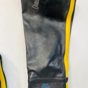 Lote x2 pares de botas de goma caña alta, talle 40 – 45