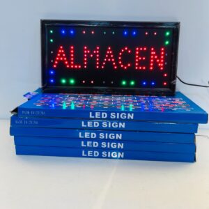 Lote x5 carteles led (ALMACÉN)