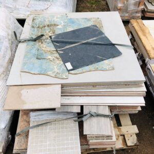 Lote x31,5m2 de cerámicas y porcelanatos varios