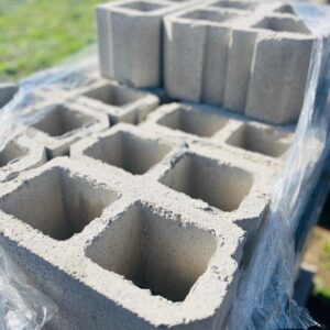 Lote x120 bloques varios 40x20x20 cm - 20x20x20 cm