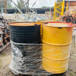 Lote x4 tanques de chapa 200 L