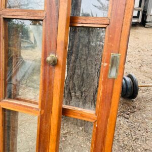 Ventana en madera 2 hojas 1,39x1,27 m