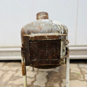 Estufa rustica en hierro 58 cm A - 38 cm D