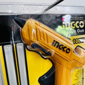 Pistola de silicona Ingco en blister