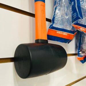 Lote x9: antiparras, martillo de goma y lentes de proteccion Wadfow