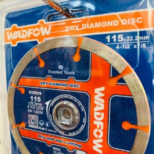 Lote x20 discos diamantados Wadfow 4.1/2 x 22.2mm