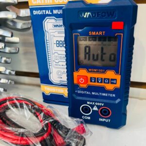 Lote x2: kit de llaves de boca x8 (6 a 22 mm) y tester digital Wadfow