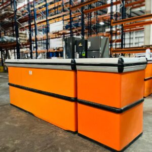 Pasa caja para supermercado + isla