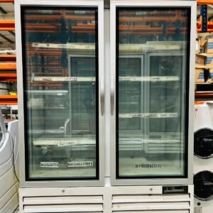 Vitrina de congelados 2 puertas con estantes